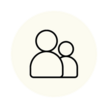 Two people icon